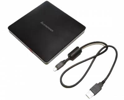Lenovo DB65 lecteur de disques optiques DVD±RW Noir