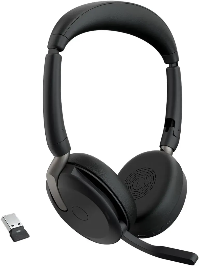 Jabra Evolve2 65 Flex Casque Sans fil Arceau Bureau/Centre d'appels USB Type-A Bluetooth
