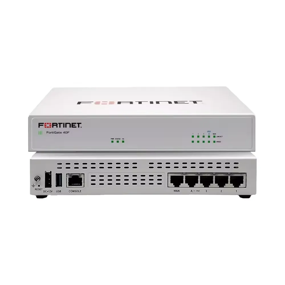 Dispositif de sécurité réseau FortiGate-60F avec un an de protection FortiGuard Enterprise et FortiCare Premium FG-60F-BDL-809-12